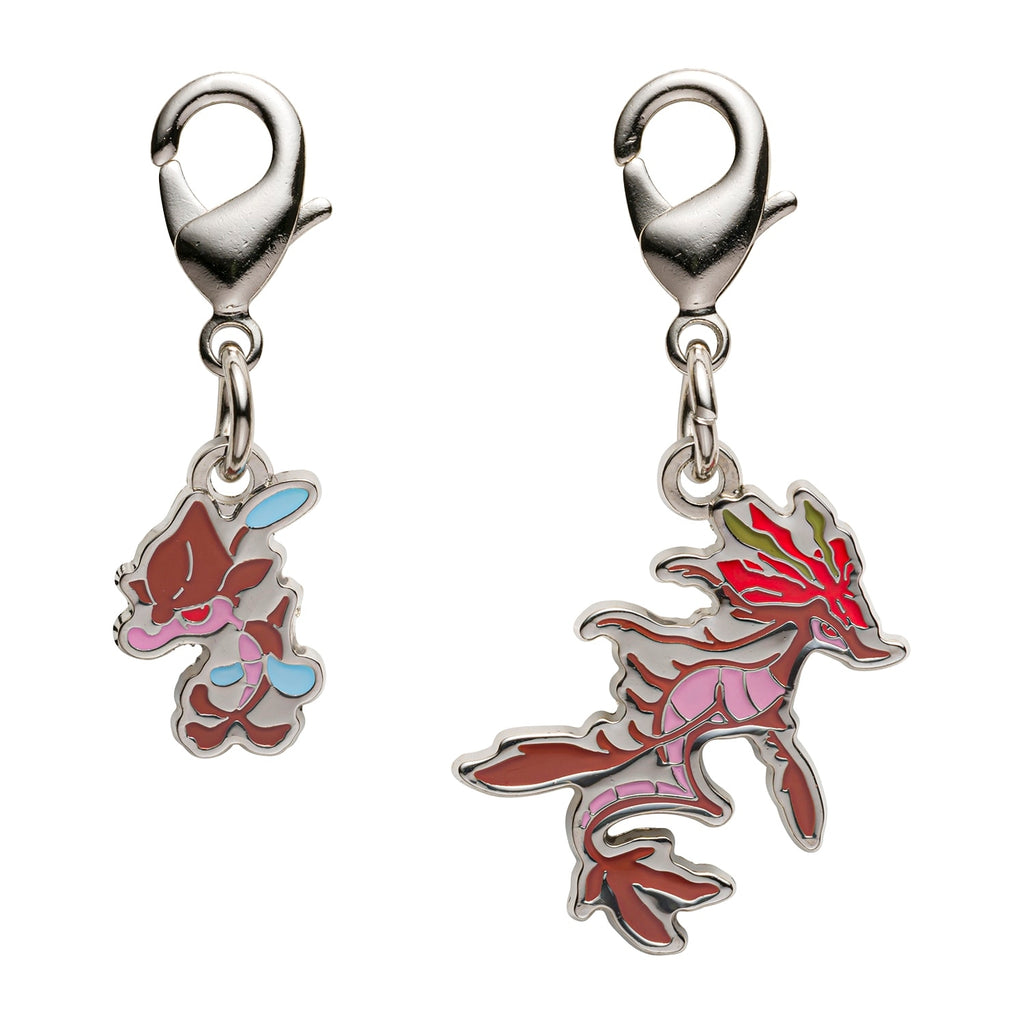 National Encyclopedia Metal Charm 690/691 from Japan, featuring intricate design