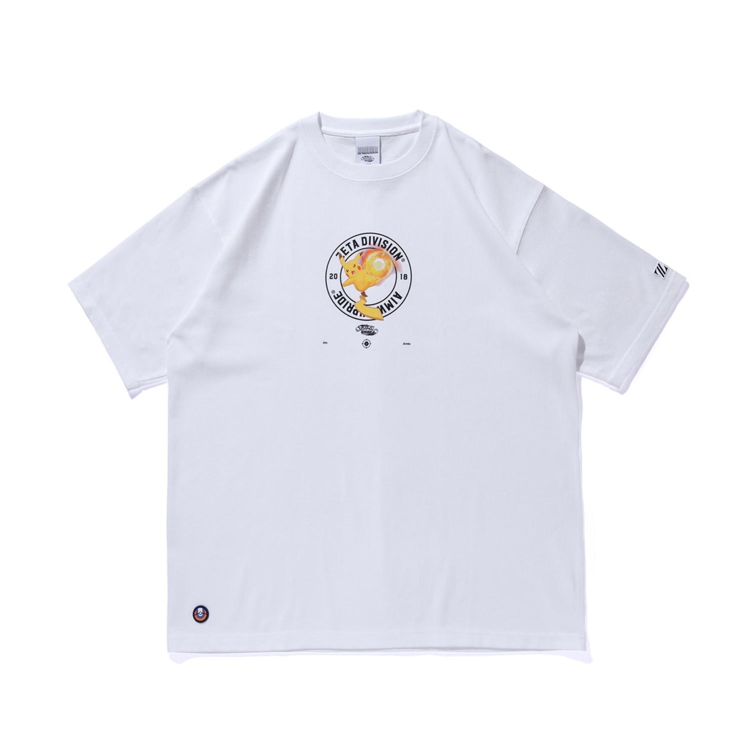 Pokémon UNITE × ZETA DIVISION TEE Pikachu / WHITE XL