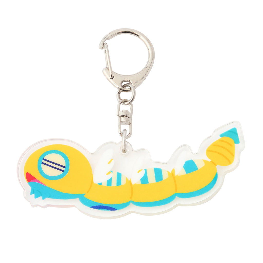 Acrylic Pokémon NYORO NYORO FRIENDS Nocococchi keychain with Mitsufushi form design from Japan