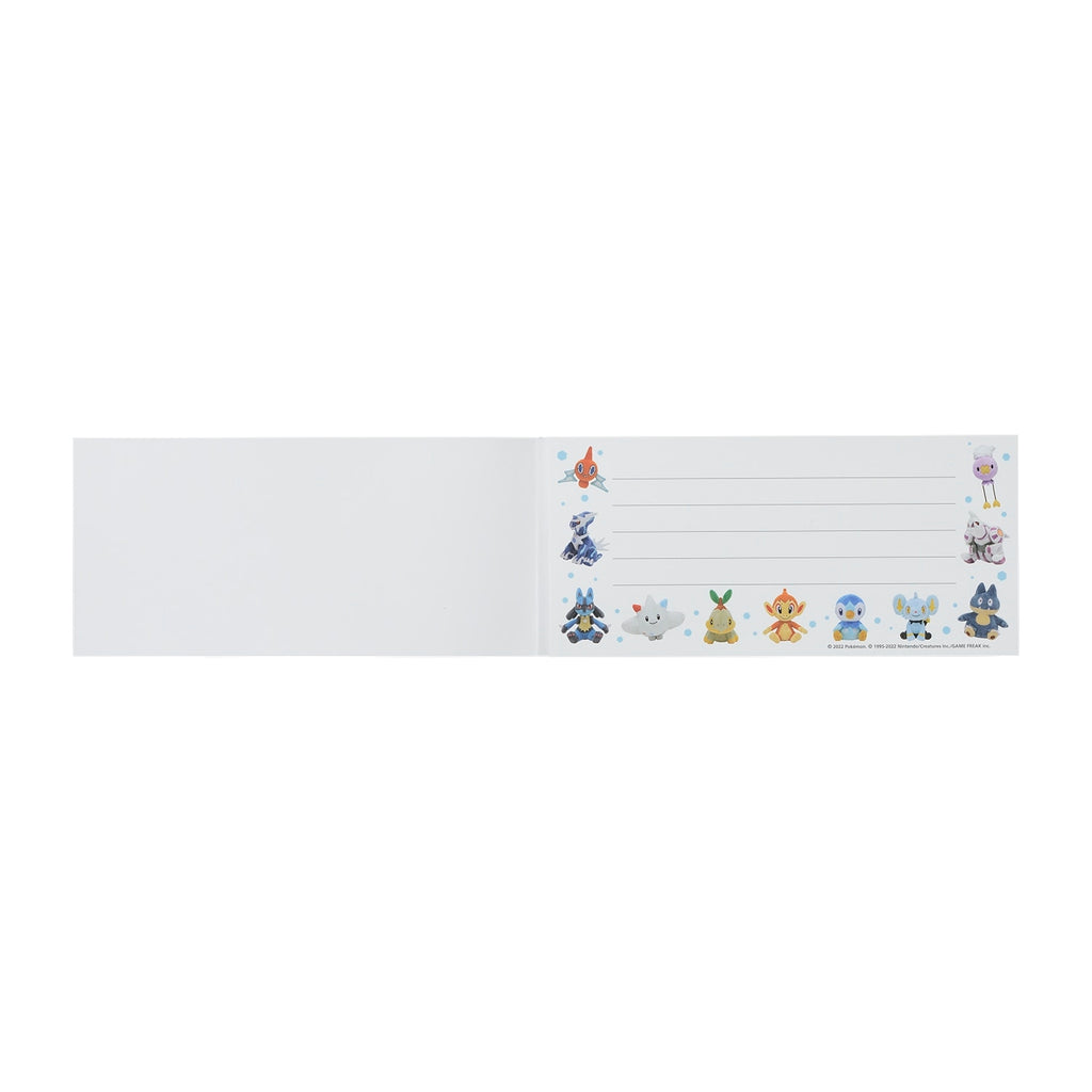 Authentic Japanese Pokémon collectible paper, official Pokémon Center Japan licensed merchandise