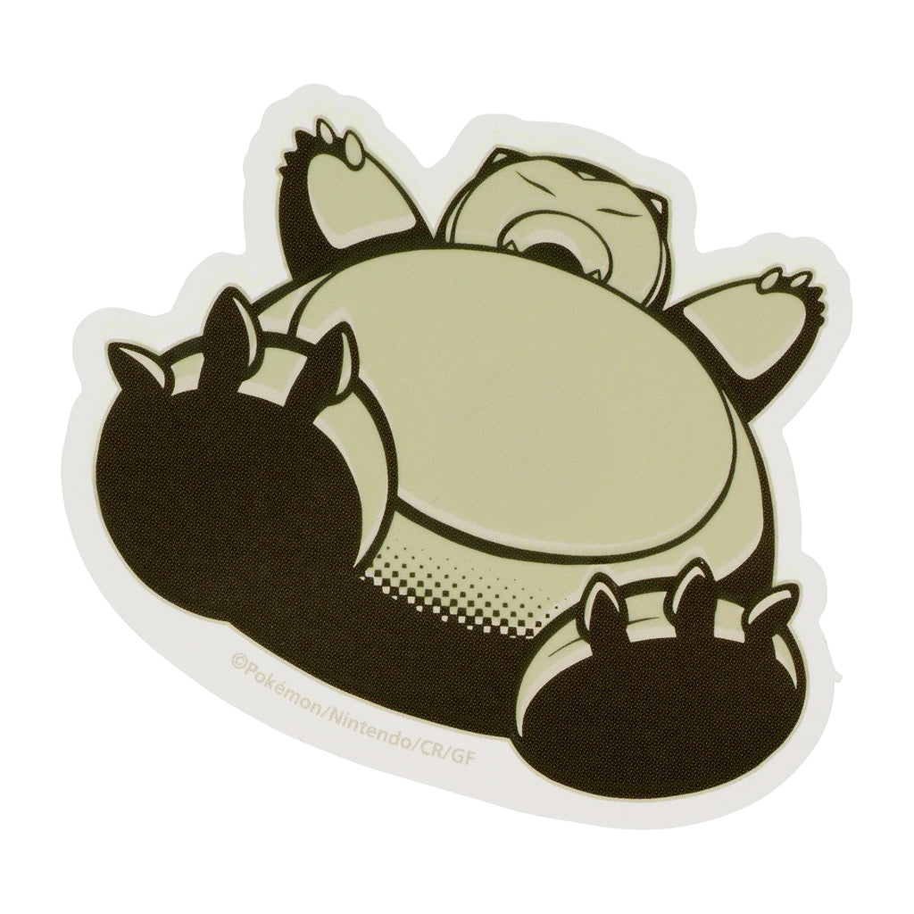 Japanese Snorlax sticker set with detailed artwork from Japan