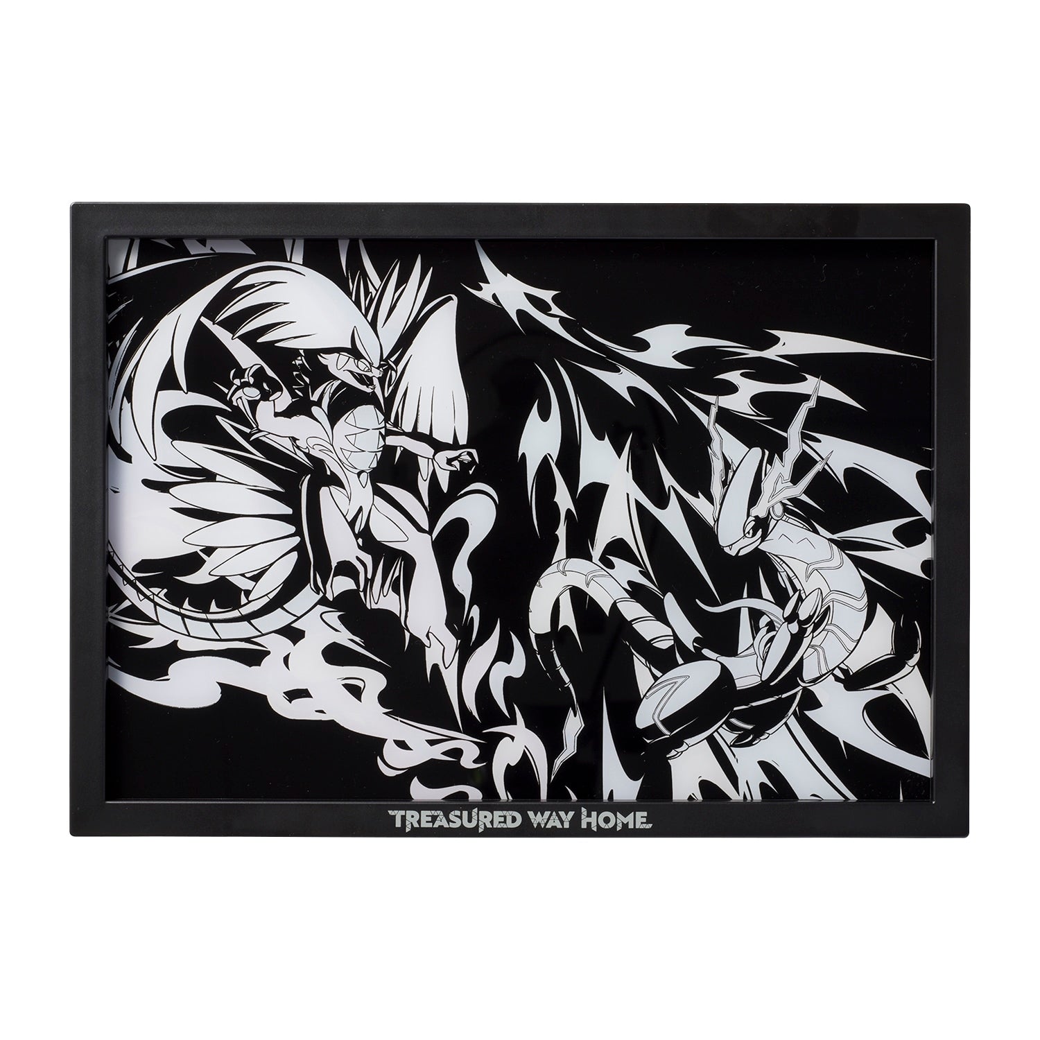 Pokemon LED Art Frame from Japan, featuring Pikachu in a bright scene
