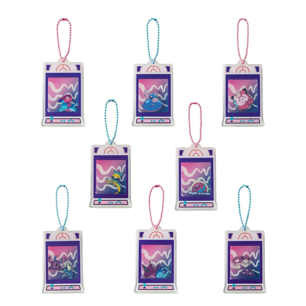 Acrylic key chain collection Night Arcade