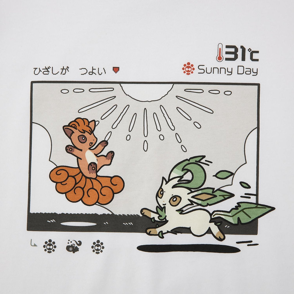 T-shirt OTENKI TEAM Vulpix and Leafeon M/L