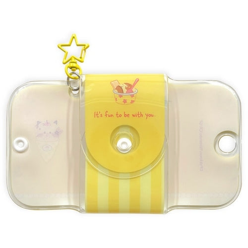 Clear photo case Pikachu Sweets shop Pokepiece