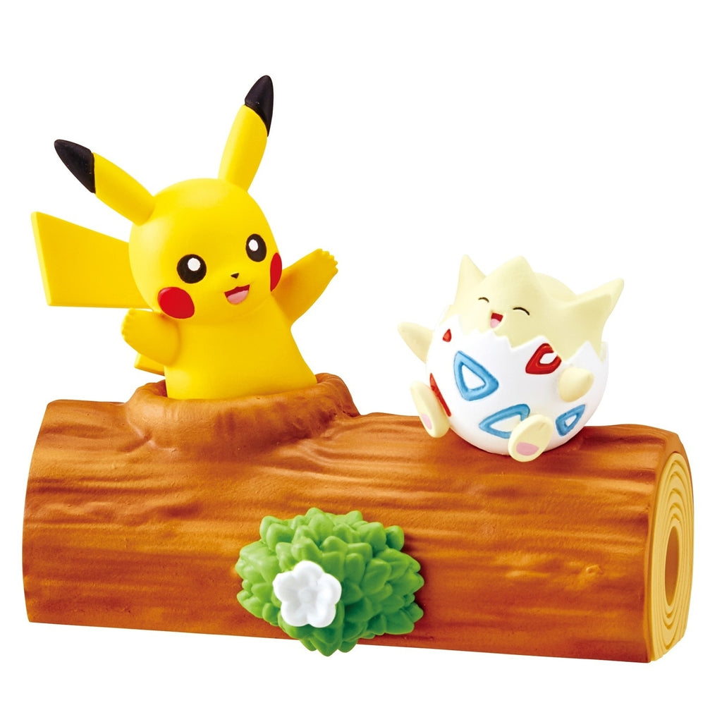 Authentic Pokemon Nakayoshi Tree 2 Figure from Japan, with detailed tree design