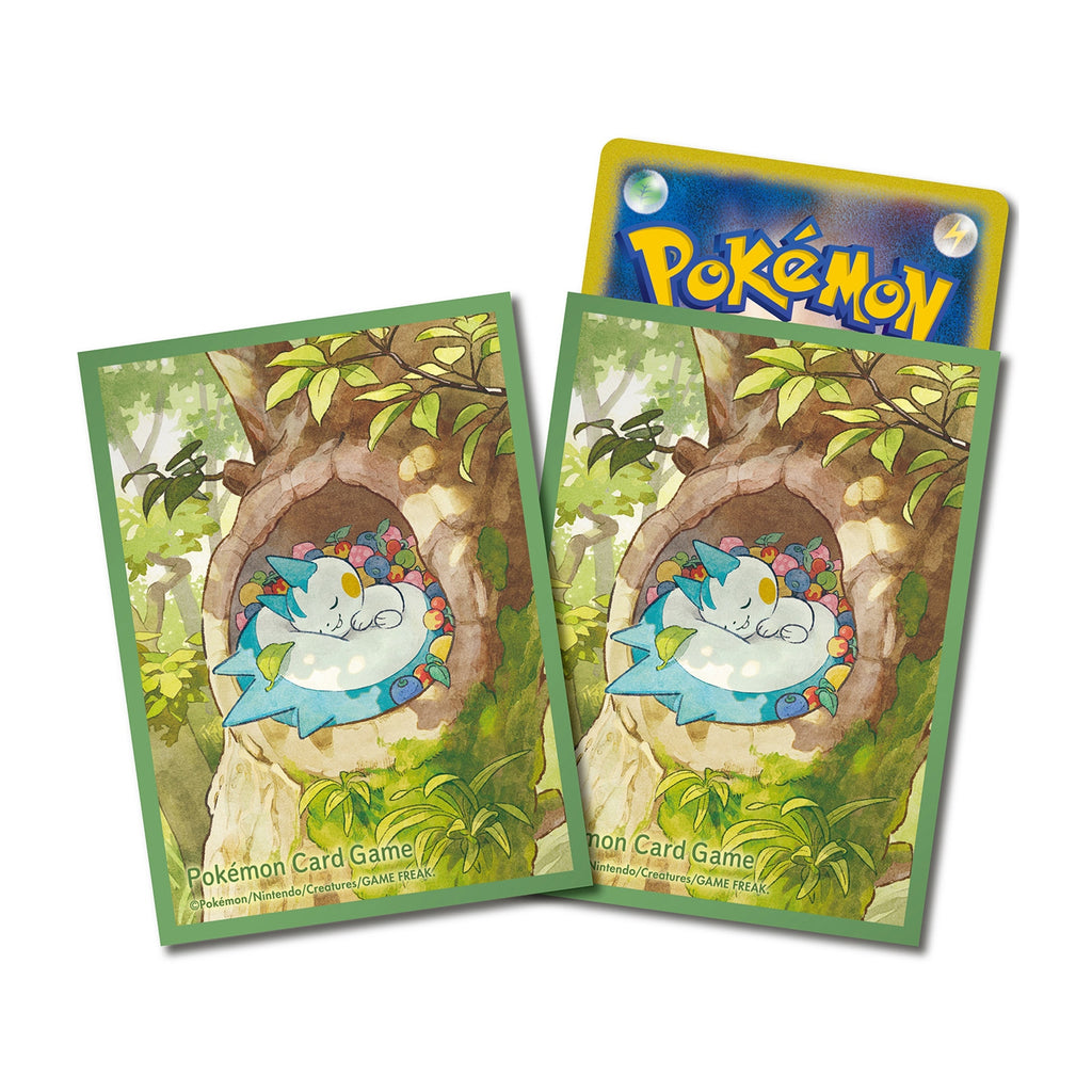 Pokémon TCG Deck Shield Sleeves – Pachirisu (#417) | Japan Exclusive