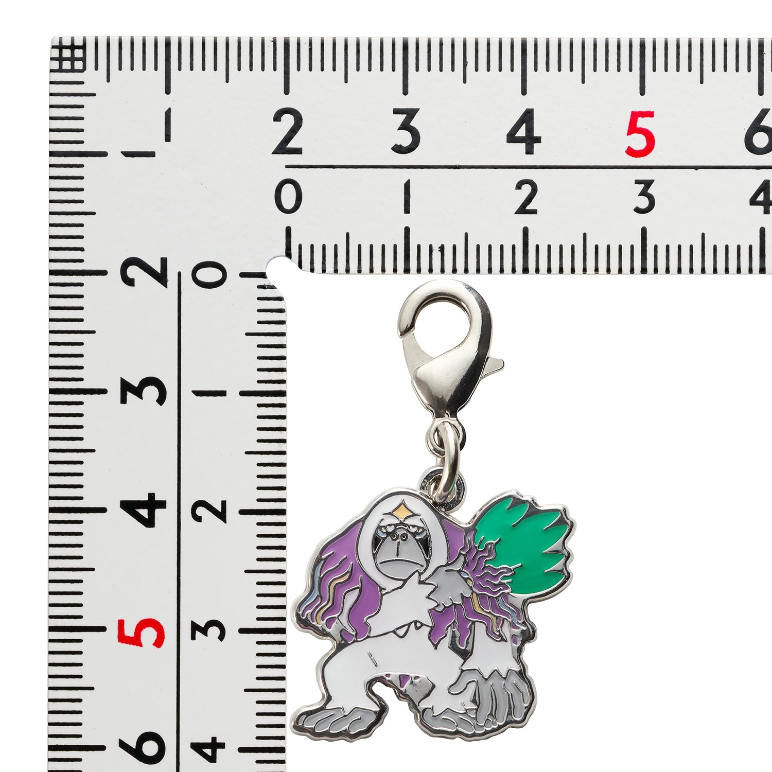 Pokemon Metal Charm 765, authentic Japanese collectible with intricate details
