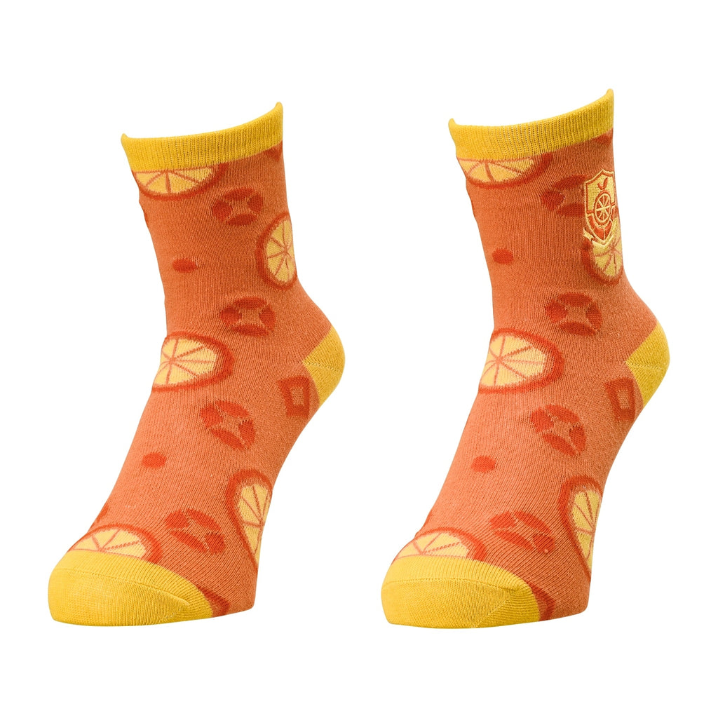 [Choice] Middle socks Orange Academy (25-27cm)