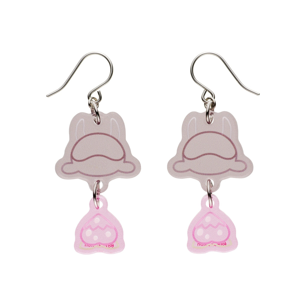 Pokemon earrings with character design from Japan, detailed anime artwork