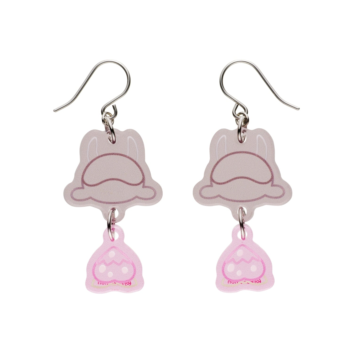 Pokemon earrings with character design from Japan, detailed anime artwork
