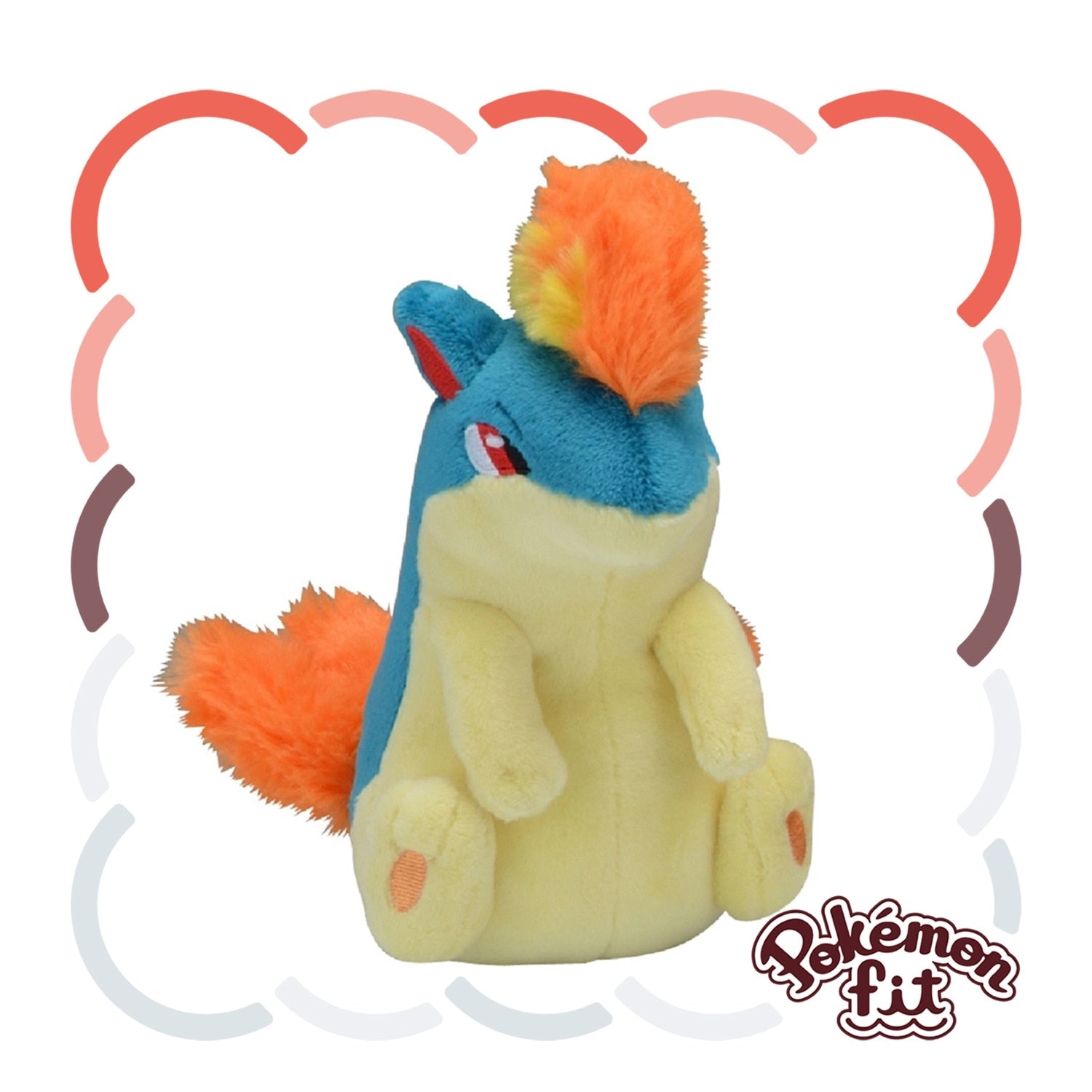 Quilava #156 Pokémon Fit Official Plush – Pokémon Center Japan