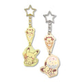 Pikachu & Pichu Sweets shop keychain set from Japan, featuring frost acrylic design