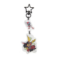 SECRET of MIGHT Komatana & Dodgezan keychain figure from Japan, featuring official Pokemon artwork