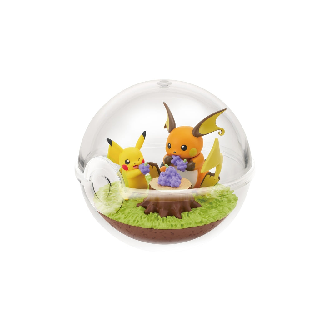 Japan-exclusive Pokemon Terrarium with vibrant colors and intricate details