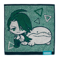 Pokemon Trainers Chili & Doo Guest Towel with colorful characters from Japan