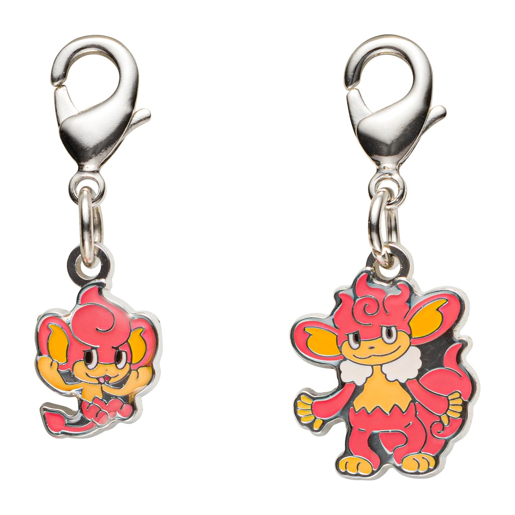 Pokemon Metal Charm 513/514 with detailed design from Japan