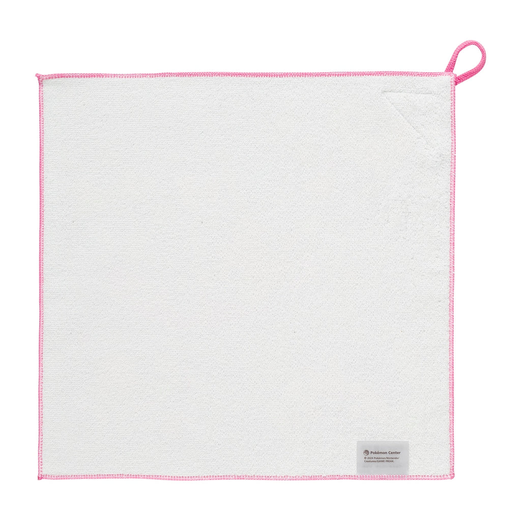 Authentic Pokémon hand towel from Japan, made of soft material with a convenient loop for hanging