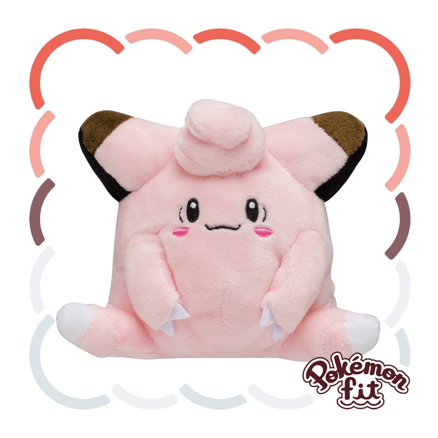 Pokémon Fit Clefairy (#35) Official Plush – Pokémon Center Japan