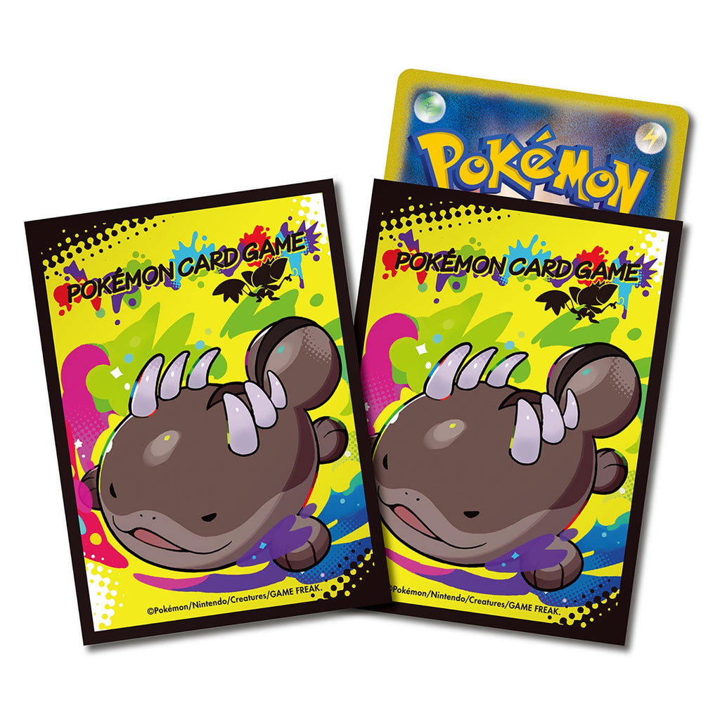 Pokémon TCG Deck Sleeves Deadly Poison Hazard [Black] - Japan Exclusive