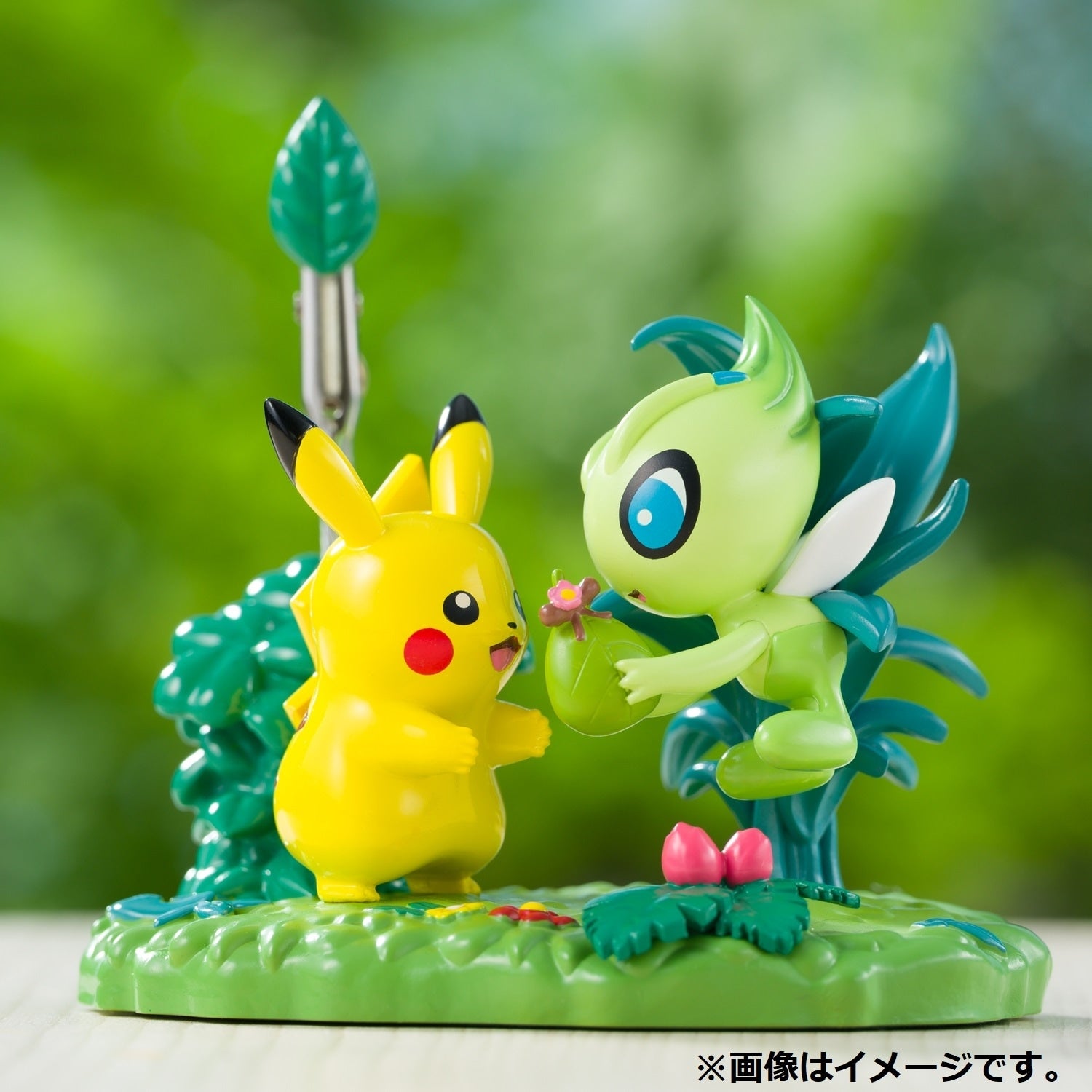 Japanese Pokemon Mori's Gift Memo Stand Figure, rare collectible item