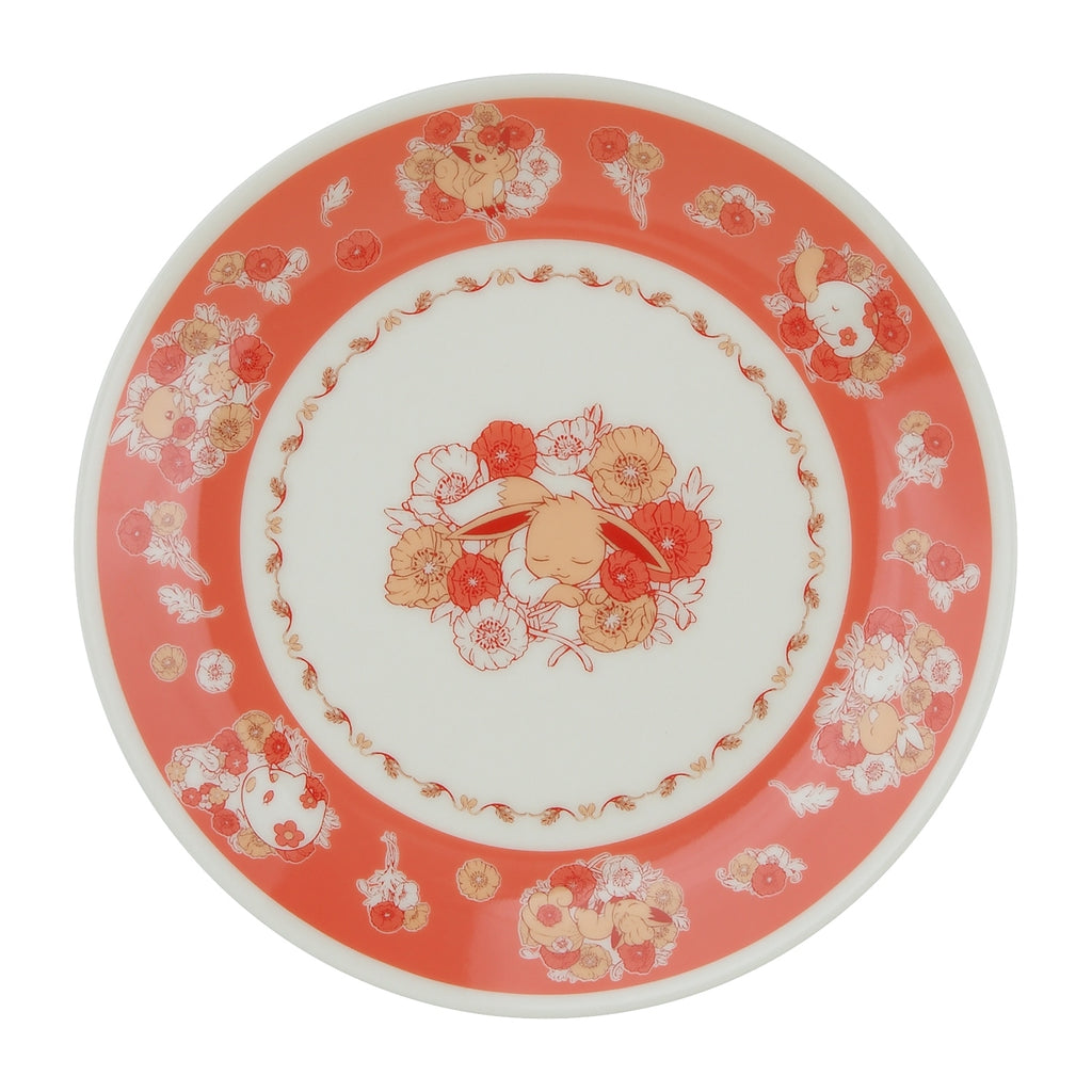 Plate Fleur de Coquelicot