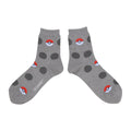 [Choice] Middle socks Monster Ball Dot GR (25-27cm)