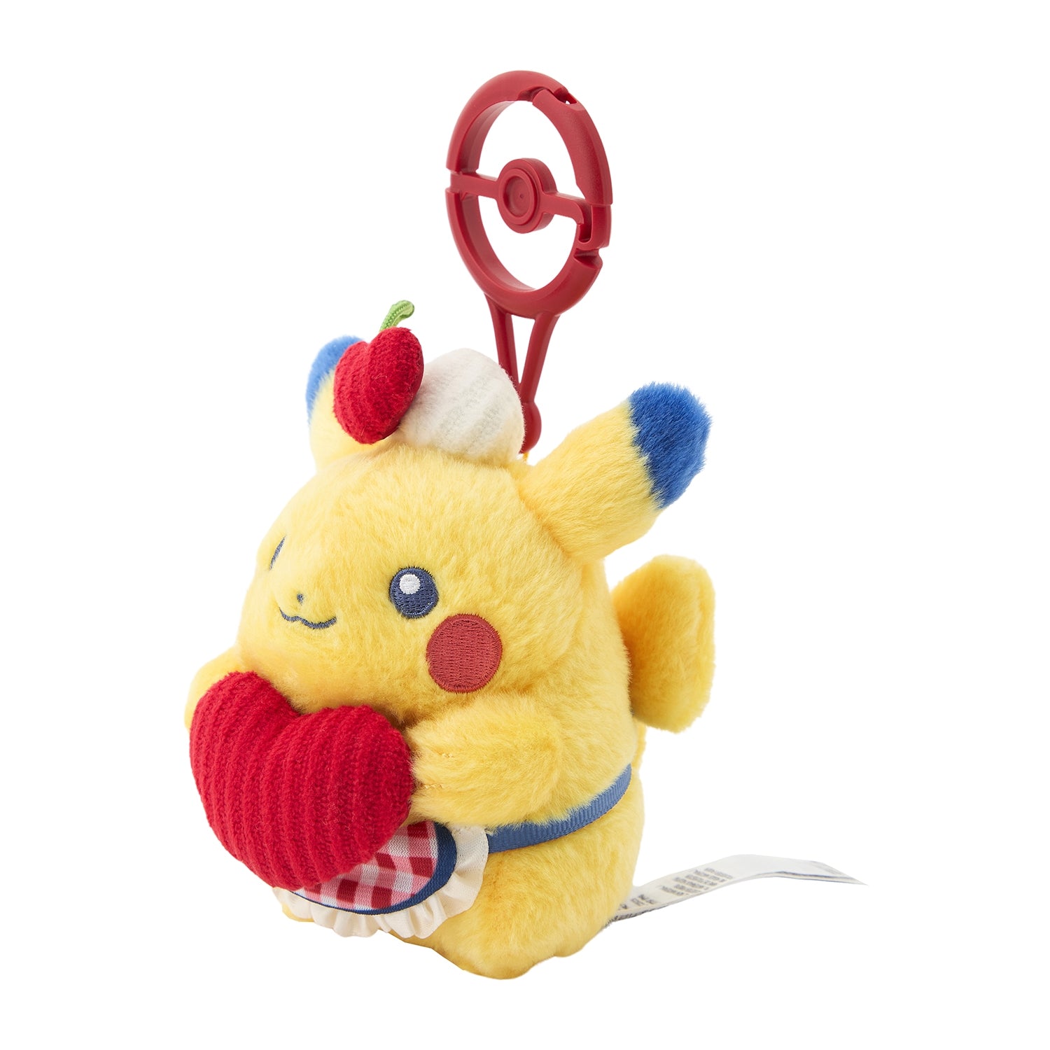 Authentic Japanese Pikachu Diner plushie, detailed plush toy with bright colors