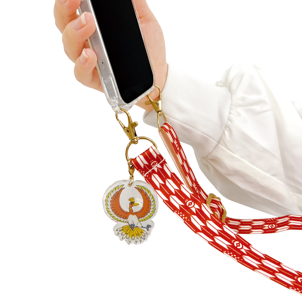Japanese pattern shoulder strap Ho-oh