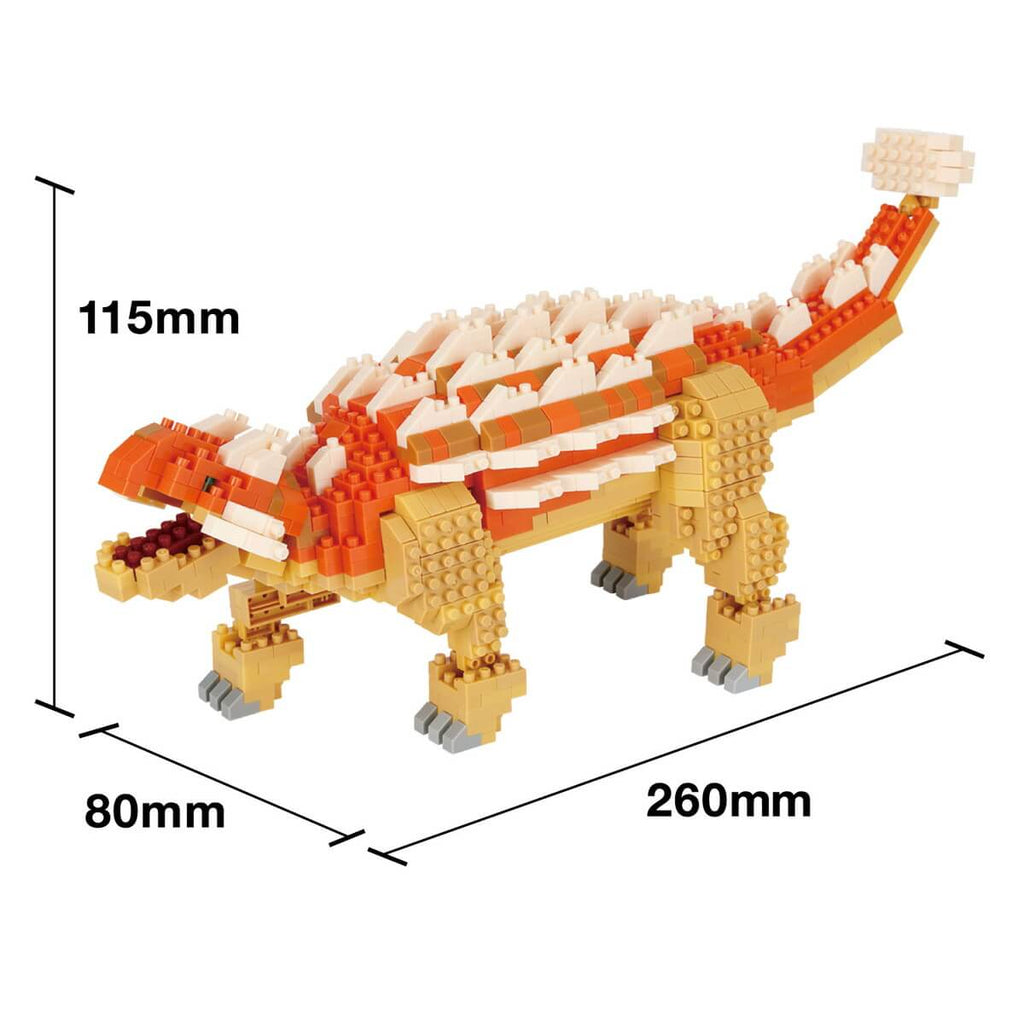 Nanoblock Dinosaur DX Ankylosaurus