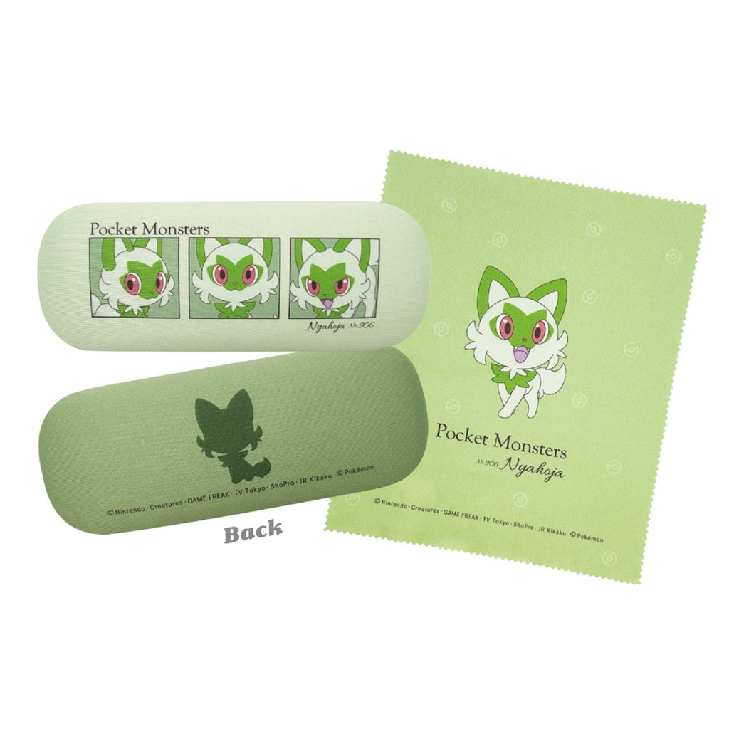 Pokemon Glasses Case with Sprigatito design from Japan