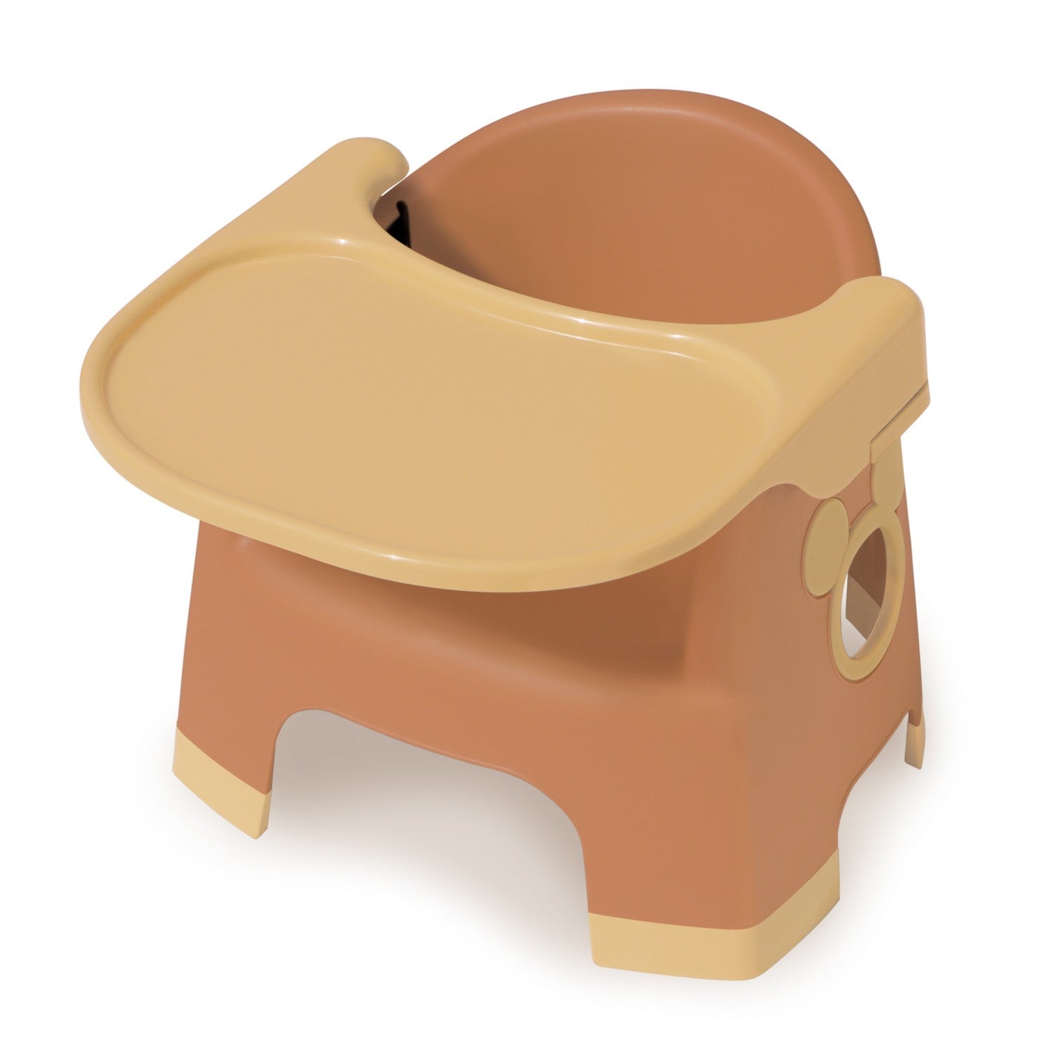 Mickey Mouse Meal Low Chair Terracotta