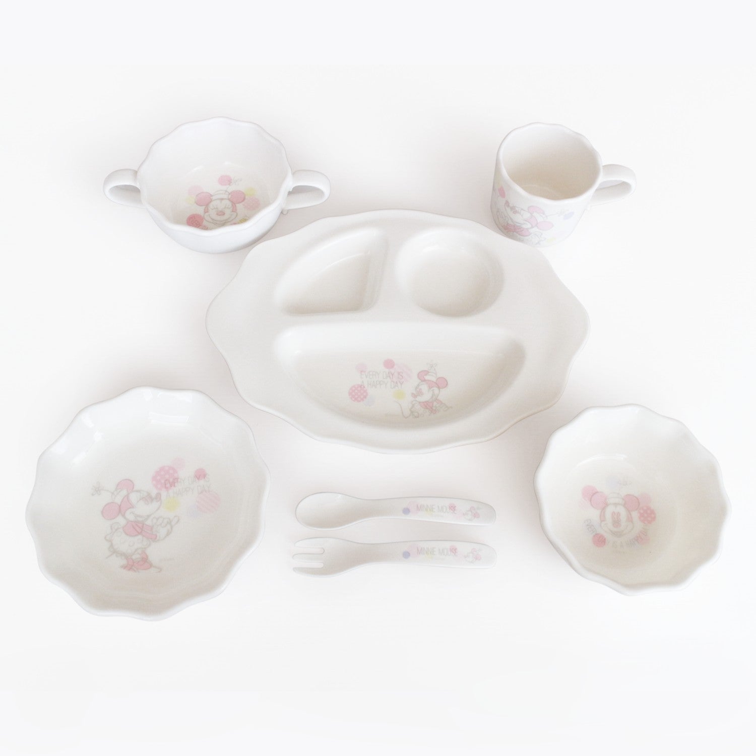 Minnie Mouse first tableware set (GF7)