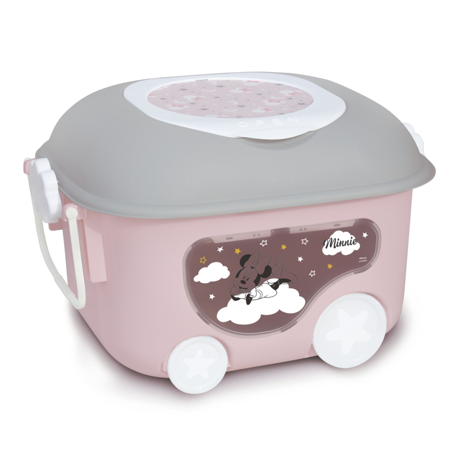 Minnie Mouse Toy Box with Window (PBE-clo)