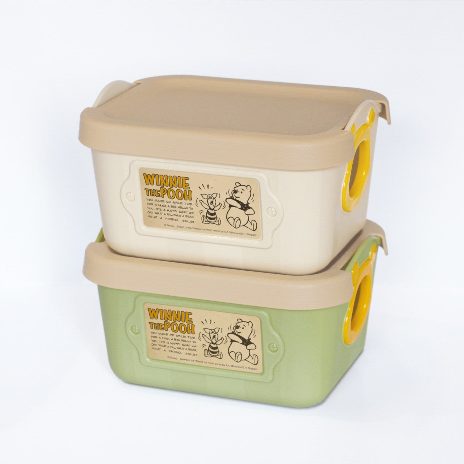 Winnie the Pooh Mini Soft Bucket with Lid SQ1 (2pcs)