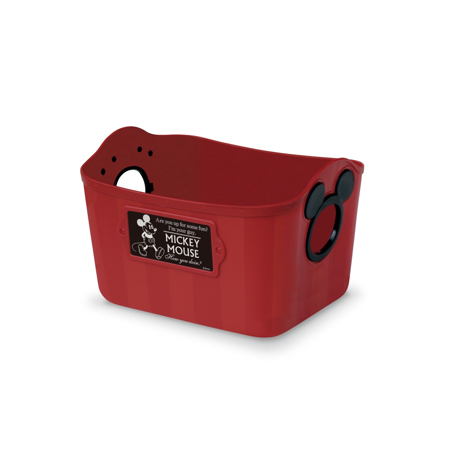 Mickey Mouse Mini Soft Bucket SQ5AD Dark Red
