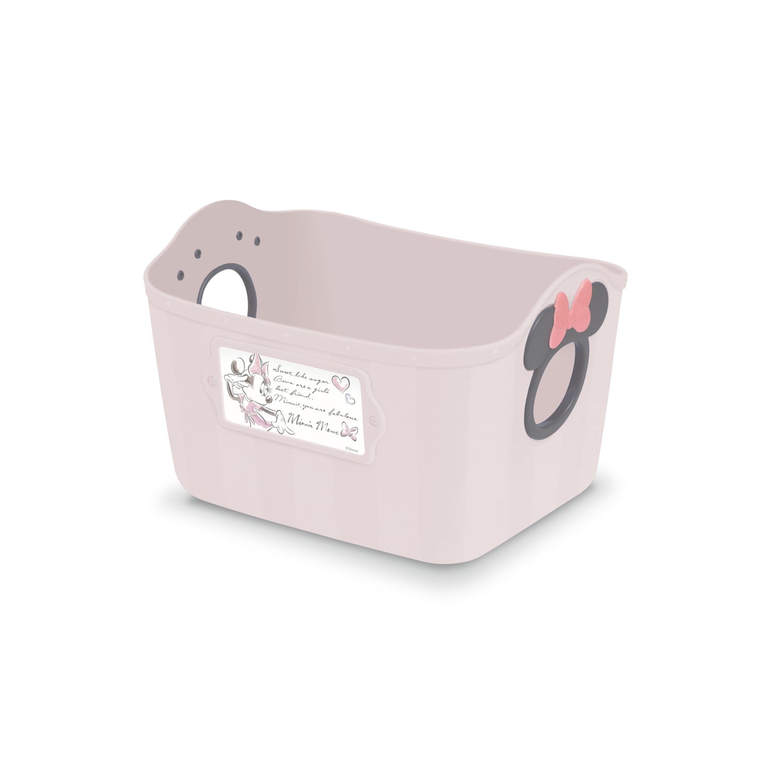 Minnie Mouse Mini Soft Bucket SQ5AD Pink Beige