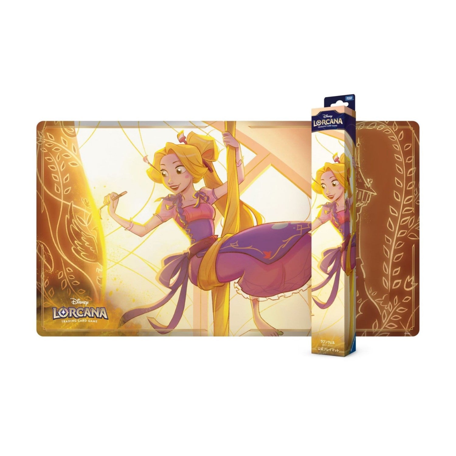 Disney Lorcana TCG Japanese version official playmat "Rapunzel Genius Artist"
