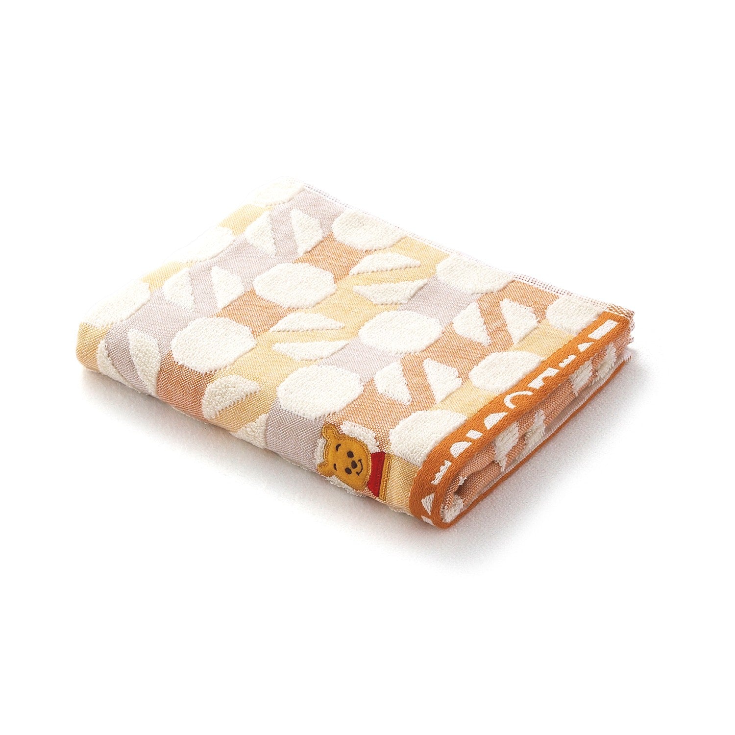 Disney｜KIDEA TUDUKERU Face Towel Winnie the Pooh 71-1212120-Y