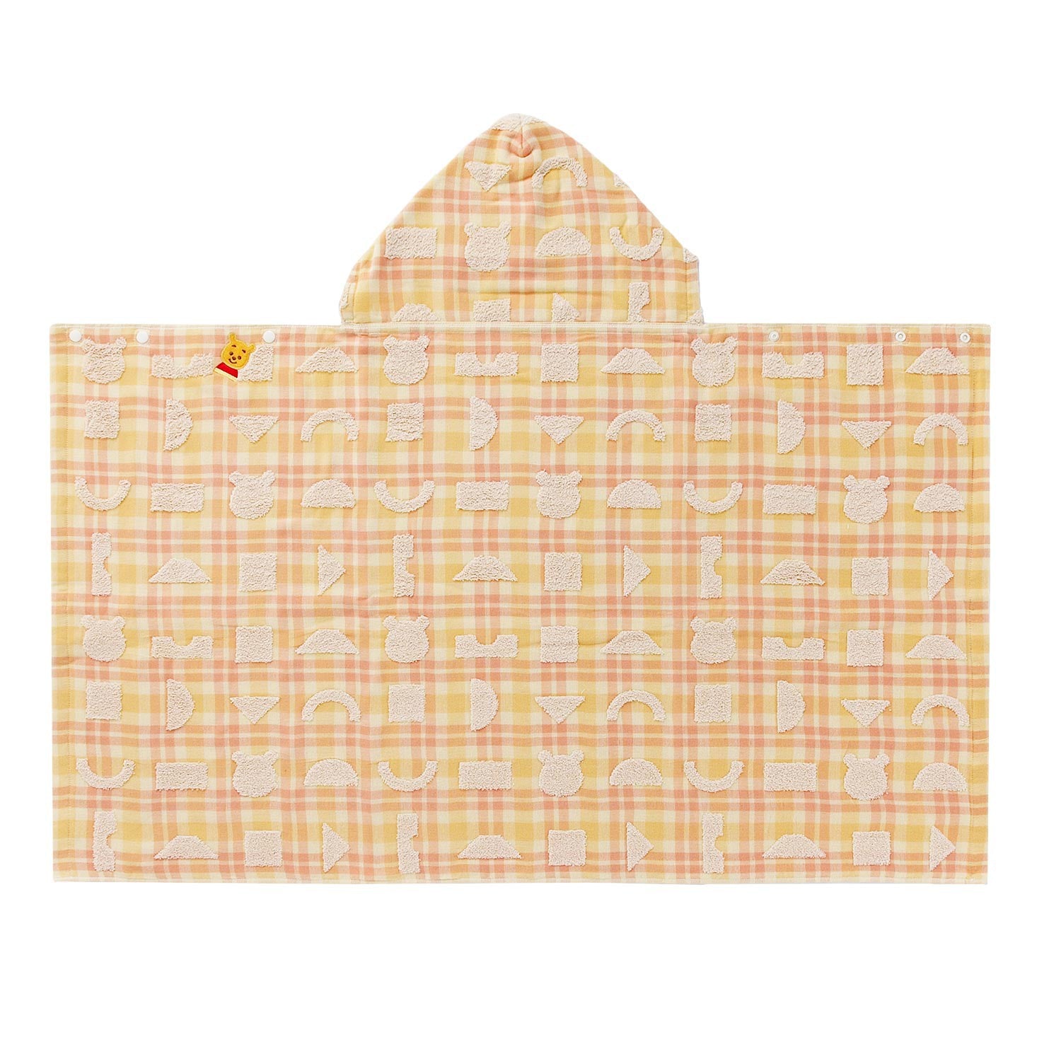Disney KIDEA Hooded Bath Towel ERABU Winnie the Pooh 71-1257580-Y