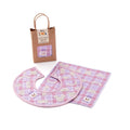 Disney KIDEA towel handkerchief x 1, bib x 1 [packaged] ERABU Daisy Duck 71-1259280-PP