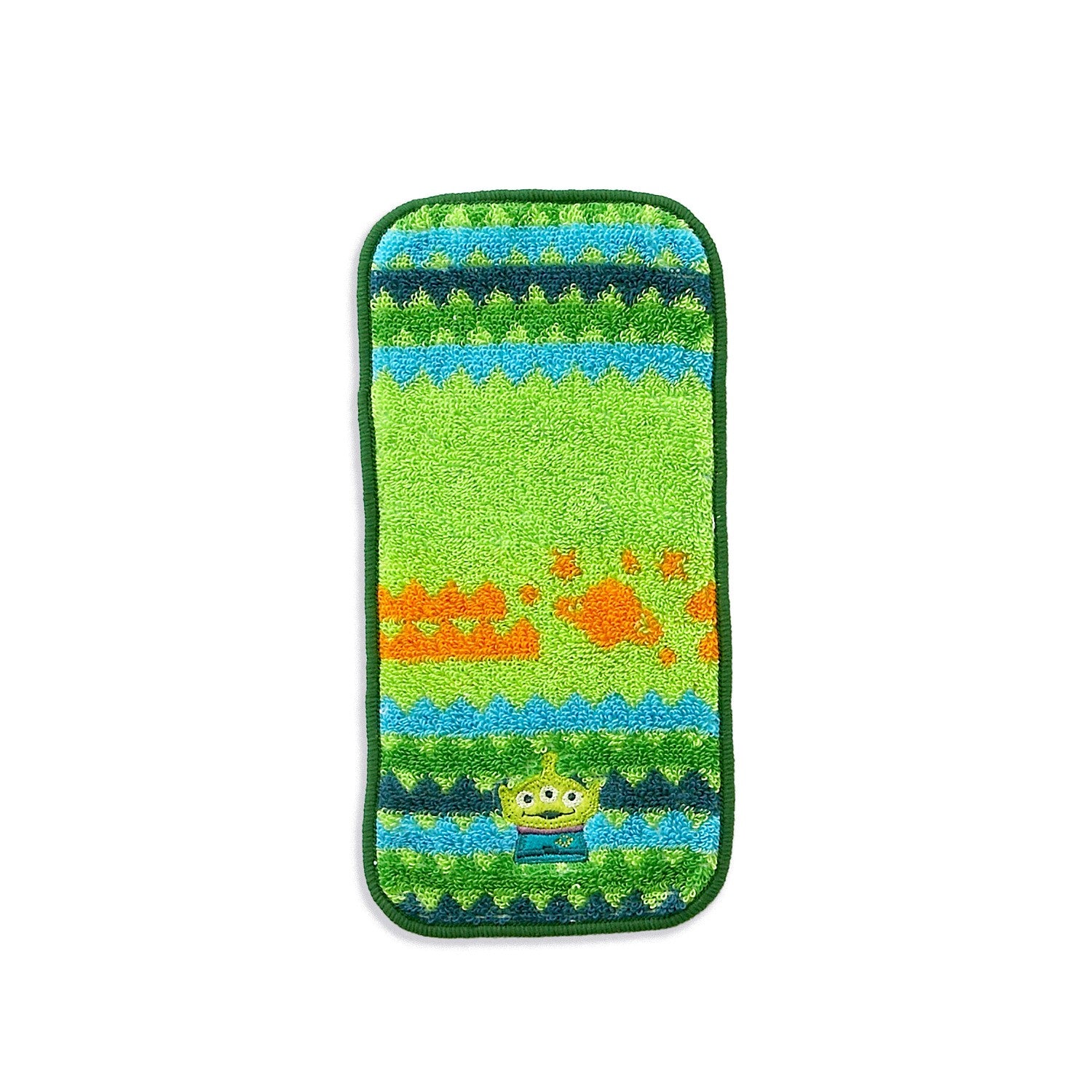 Disney KIDEA Half Towel Handkerchief IRODORU Little Green Men 71-1280050-LG