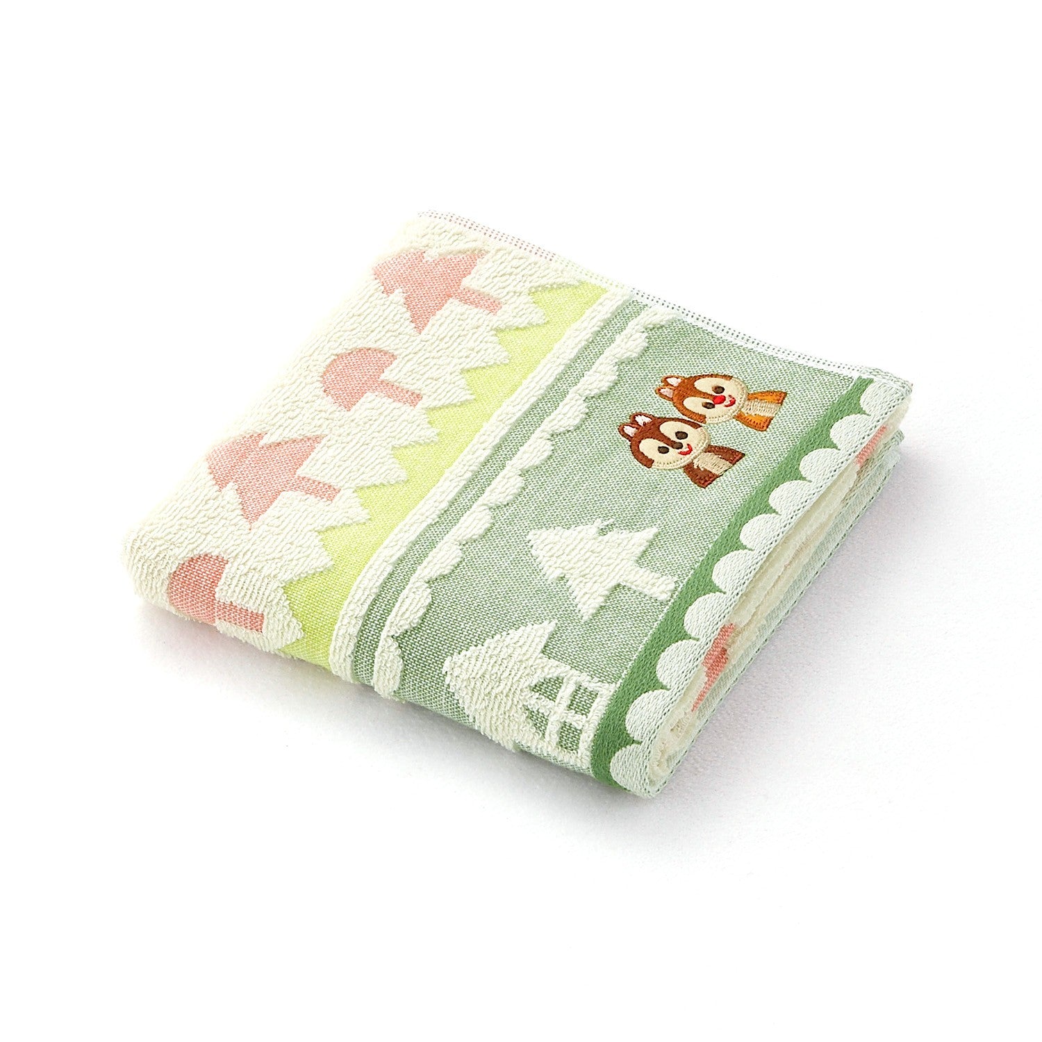 Disney KIDEA Baby Face Towel HANAYAGU Chip & Dale 71-1302150-G