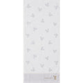 Mickey Face Towel Silhouette White