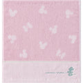 minnie guest towel silhouette pink