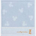 Mickey mini towel silhouette blue