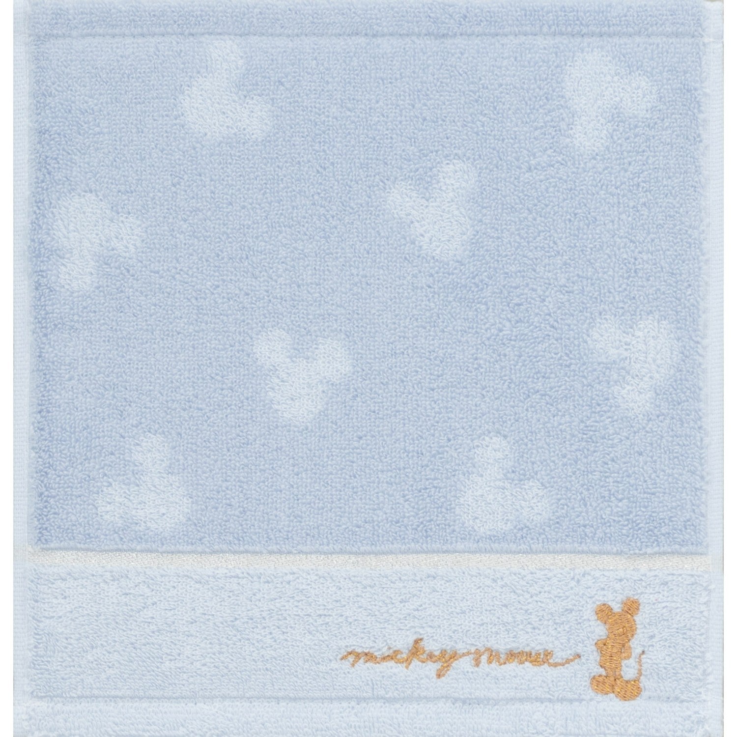 Mickey mini towel silhouette blue