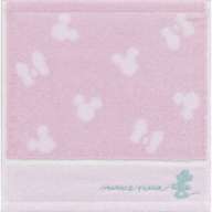 Minnie mini towel silhouette pink