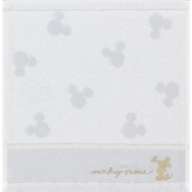 Mickey mini towel silhouette white
