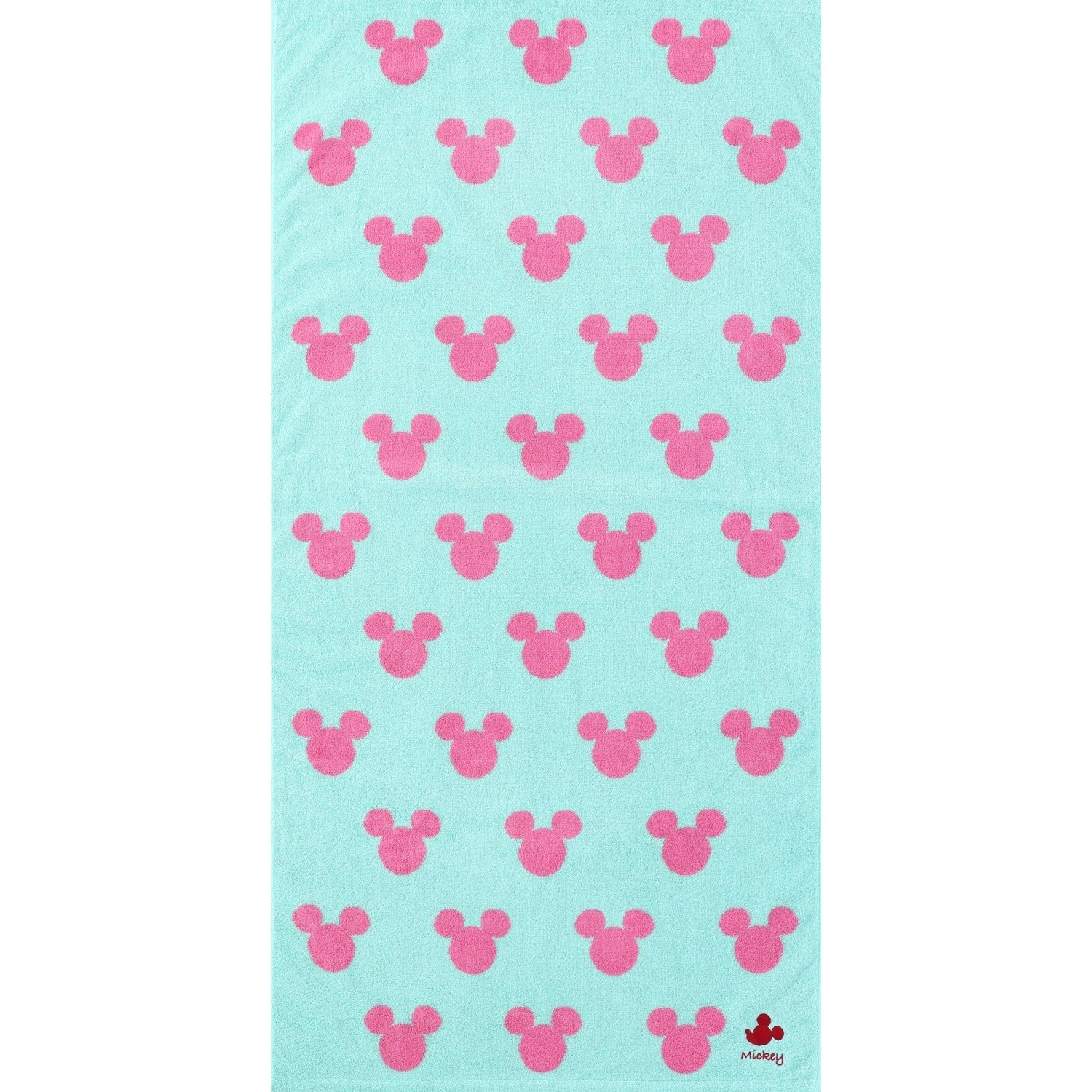 Mickey bath towel candy green